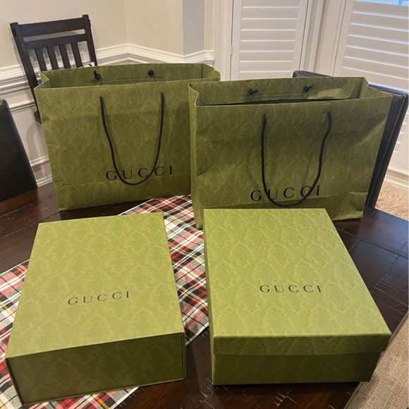 Gucci Other Gucci Boxes And Gift Bags Poshmark